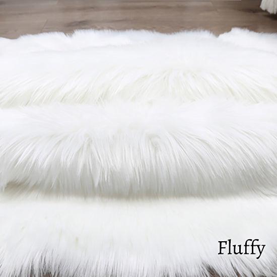 Deluxe Fine and Soft Faux Sheepskin Rug