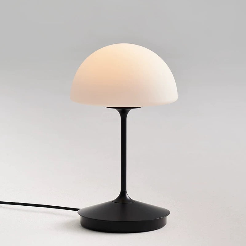 Mushroom Table Lamp with Metal Stand in Modern &amp; Contemporary Style