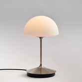 Mushroom Table Lamp with Metal Stand in Modern & Contemporary Style