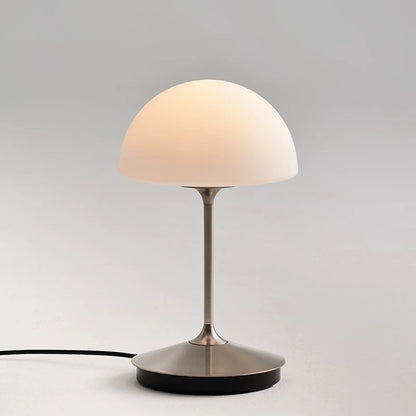 Mushroom Table Lamp with Metal Stand in Modern &amp; Contemporary Style