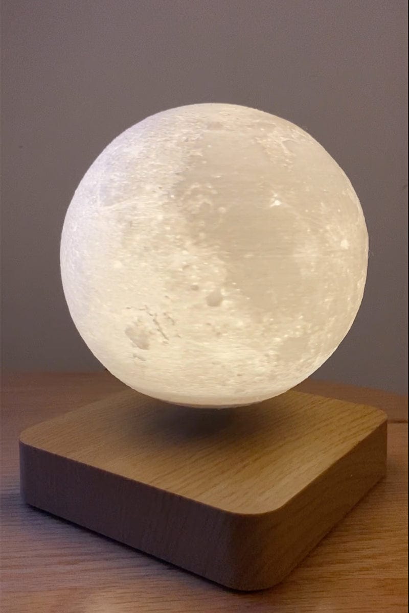 Spinning Levitating Moon Lamp