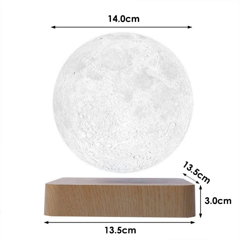 Spinning Levitating Moon Lamp