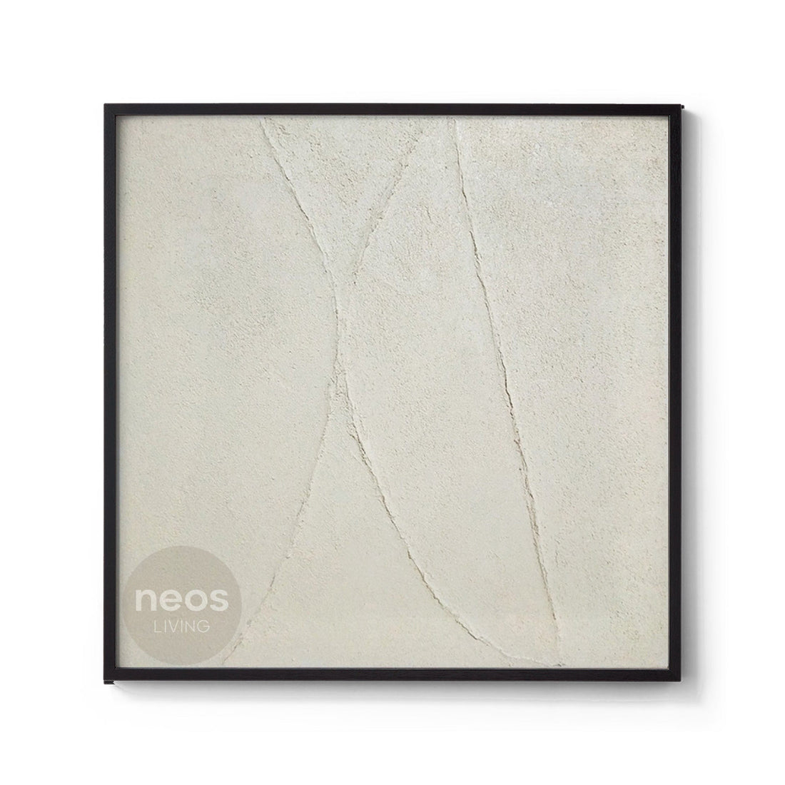 Beige Textured Abstract Minimalist Painting / Wall Art - NE0002