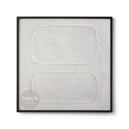 Beige Textured Abstract Minimalist Painting / Wall Art - NE0003