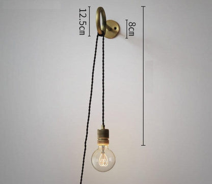 Retro LED Edison Globe Wall Light in Industrial Loft Style