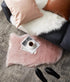 Deluxe Fluffy Faux Sheepskin Rug in Tree Shape