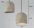 Rustic Cement Pendant LED Light in Loft Style - Bulb Included