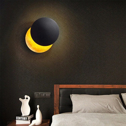 Solar Eclipse LED Wall Light