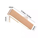 Nordic Ash Wood Rotatable Bedside LED Wall Lamp