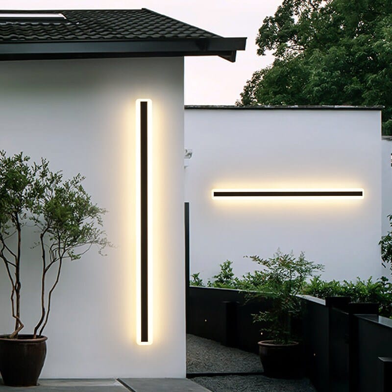 Linear LED Wall Light Bar in Scandinavian Style