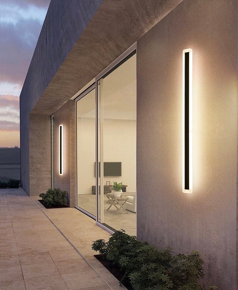 Linear LED Wall Light Bar in Scandinavian Style