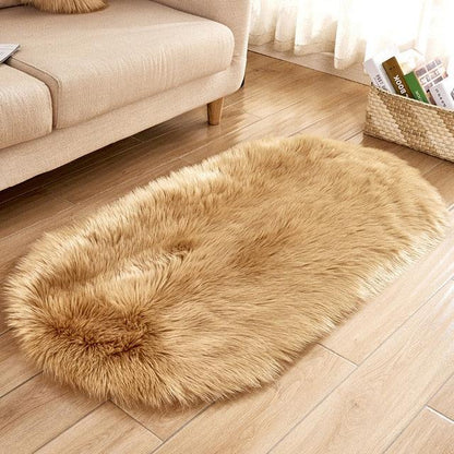 Deluxe Fine and Soft Faux Sheepskin Rug